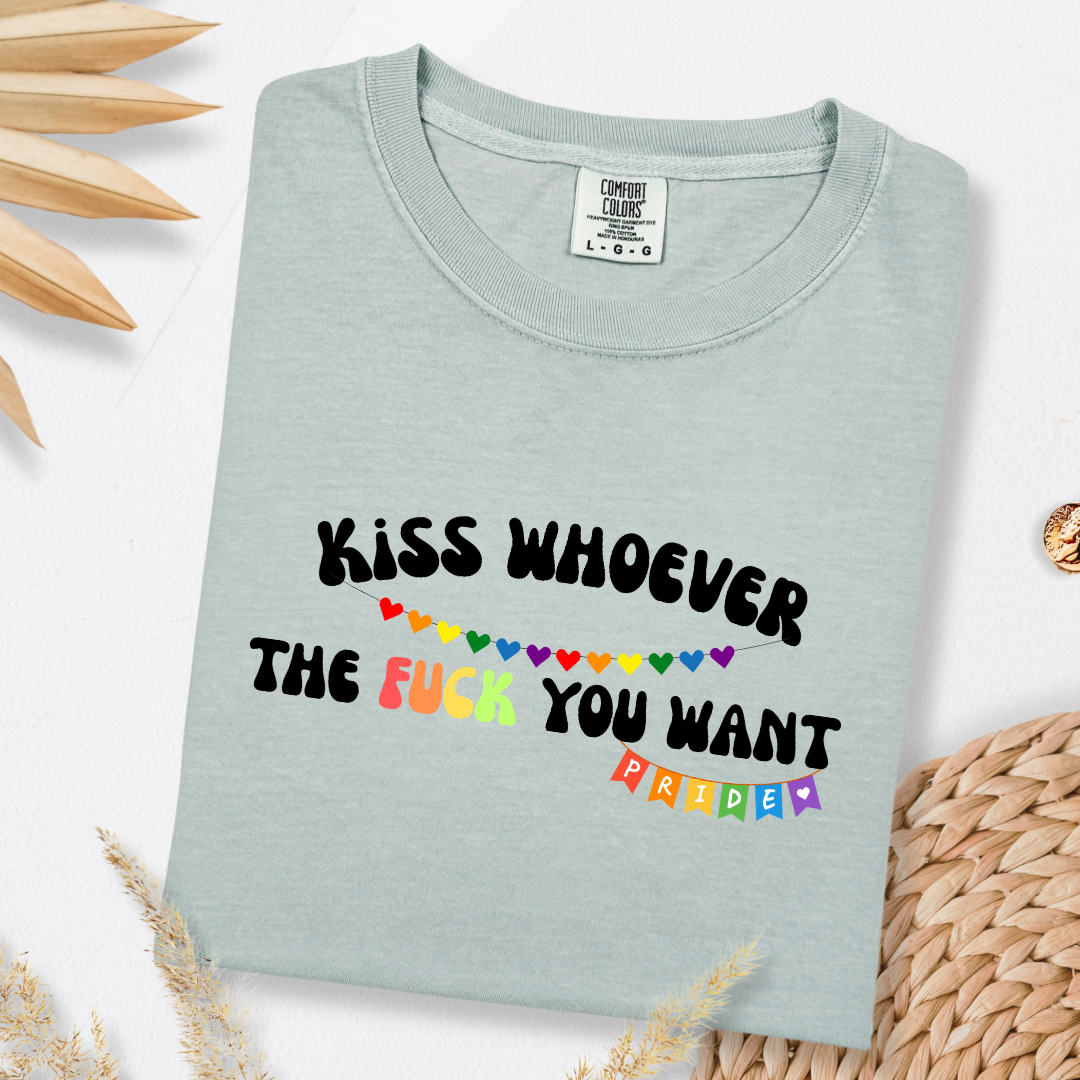 Kiss Whoever The Fuck You Want Graphic Tee