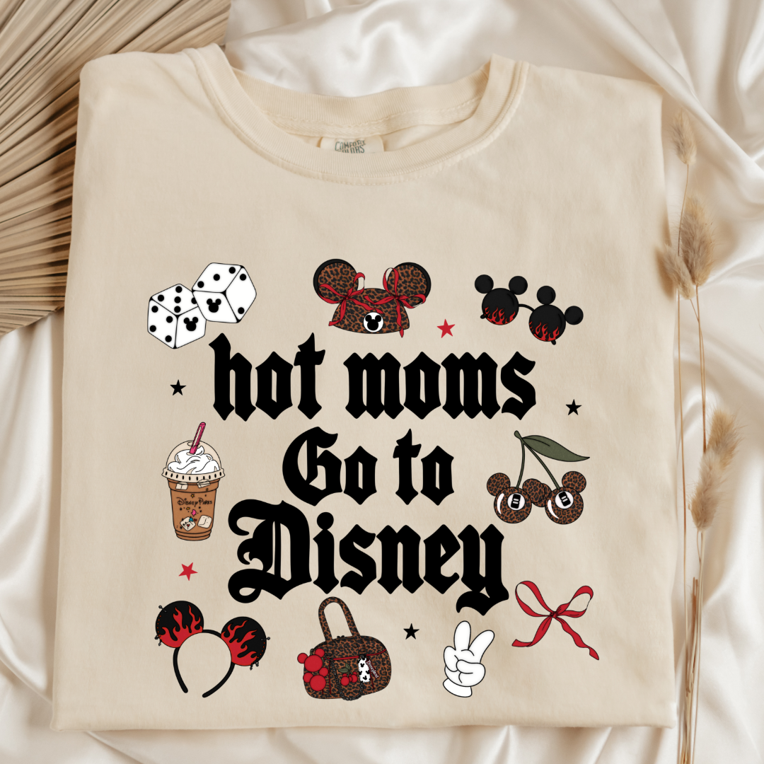 Hot moms Disney Graphic Tee & Crewneck