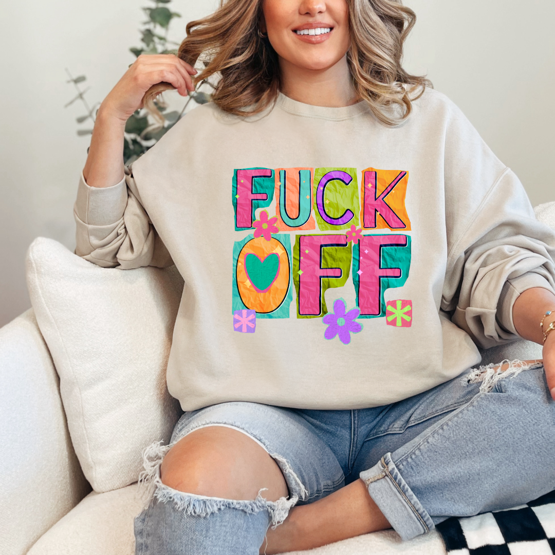 Fuck off Graphic Tee & Crewneck l