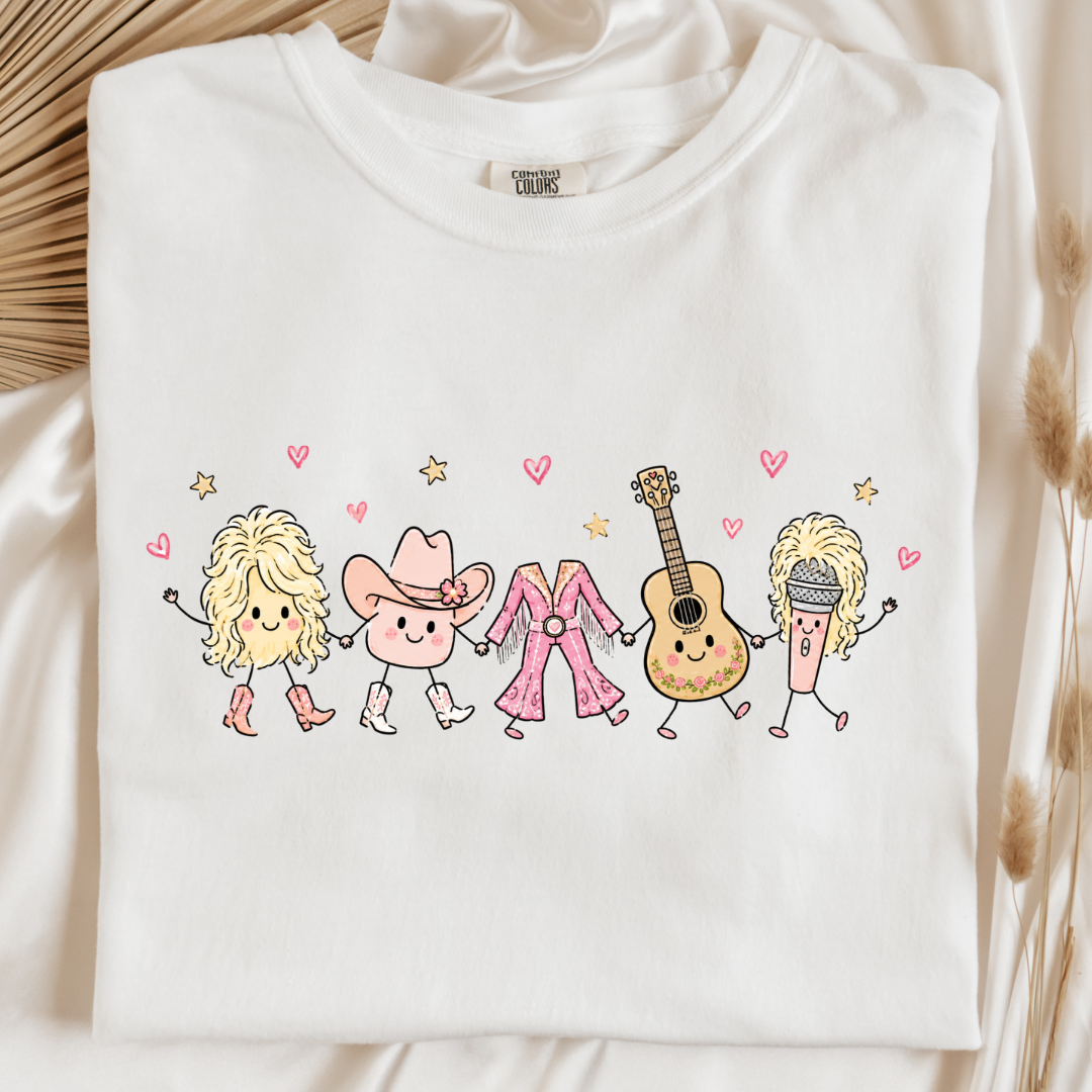 Dancing Dolly Graphic Tee & Crewneck