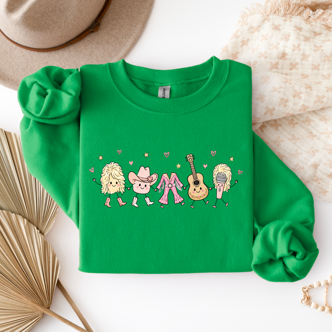 Dancing Dolly Graphic Tee & Crewneck