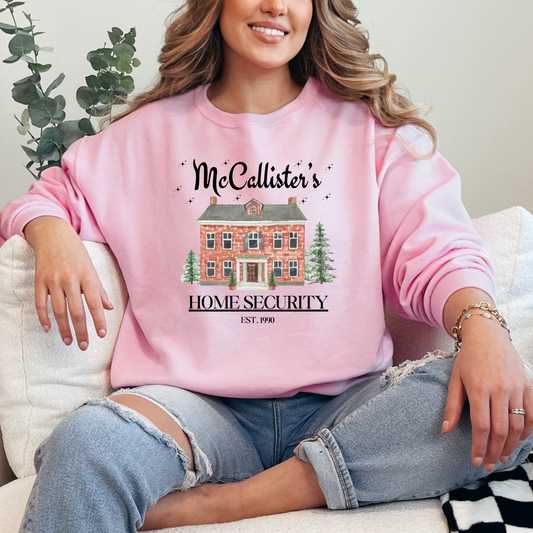 McCallister's Home Security Crewneck & Hoodie