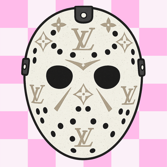 In My Nightmares Mask Sticker