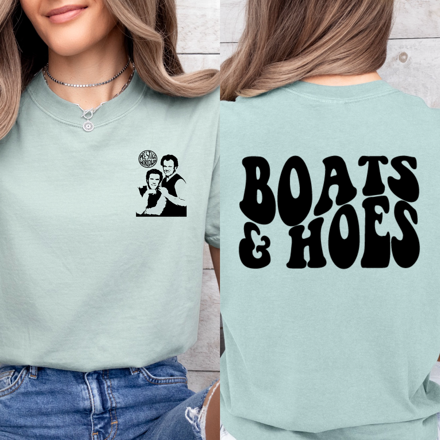 Step Brothers Boats & Hoes Graphic Tee