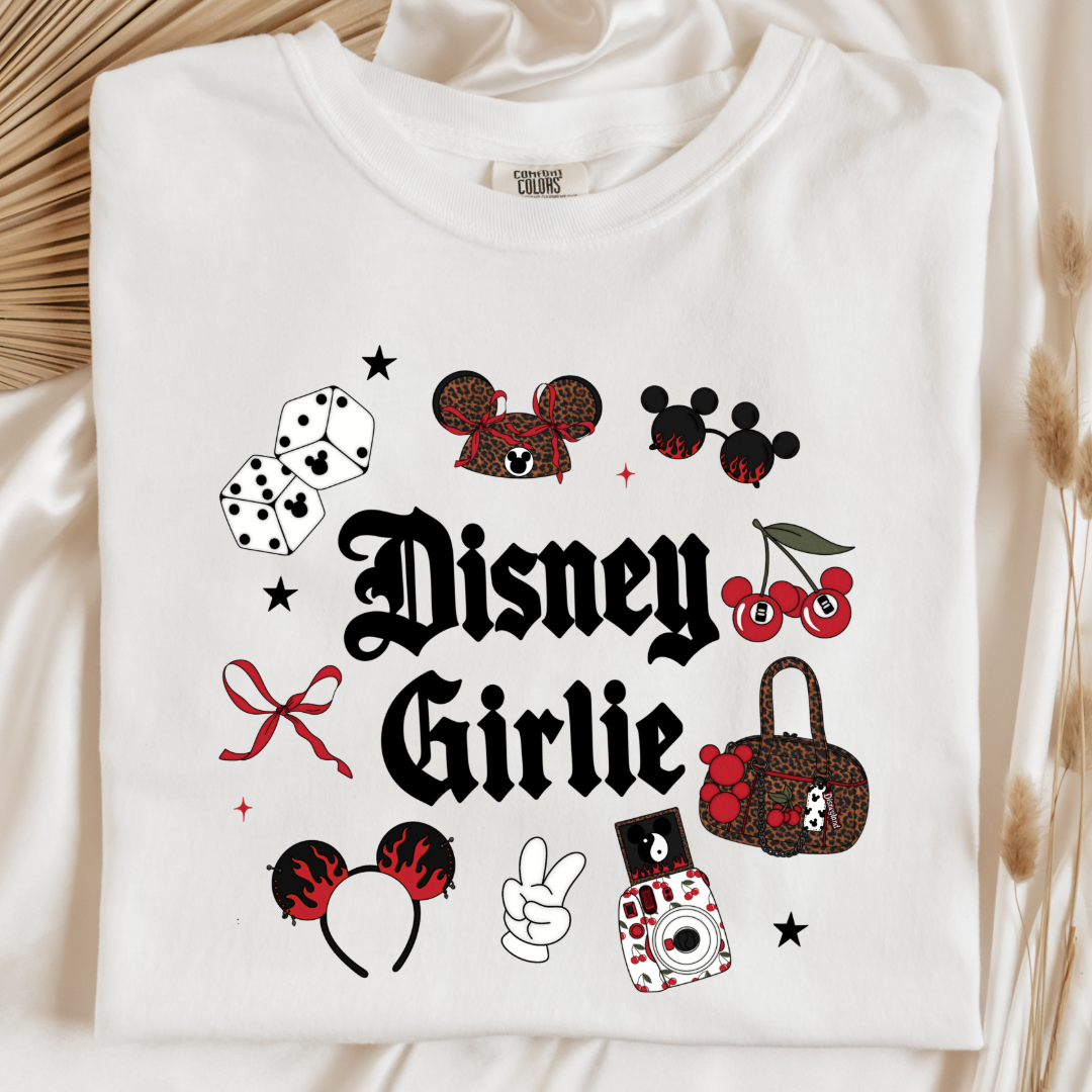 Disney Girlie Graphic Tee & Crewneck