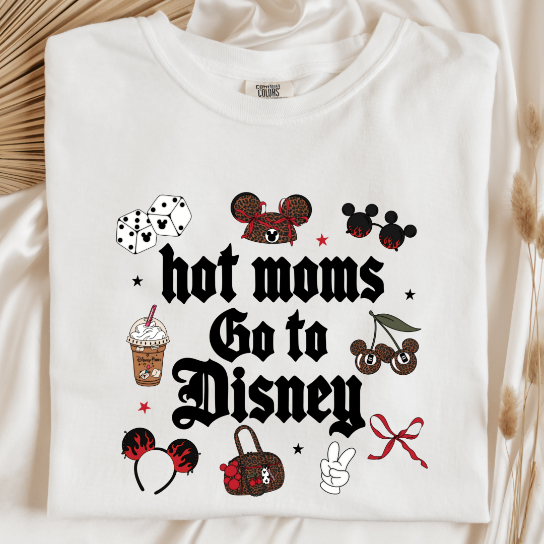 Hot moms Disney Graphic Tee & Crewneck
