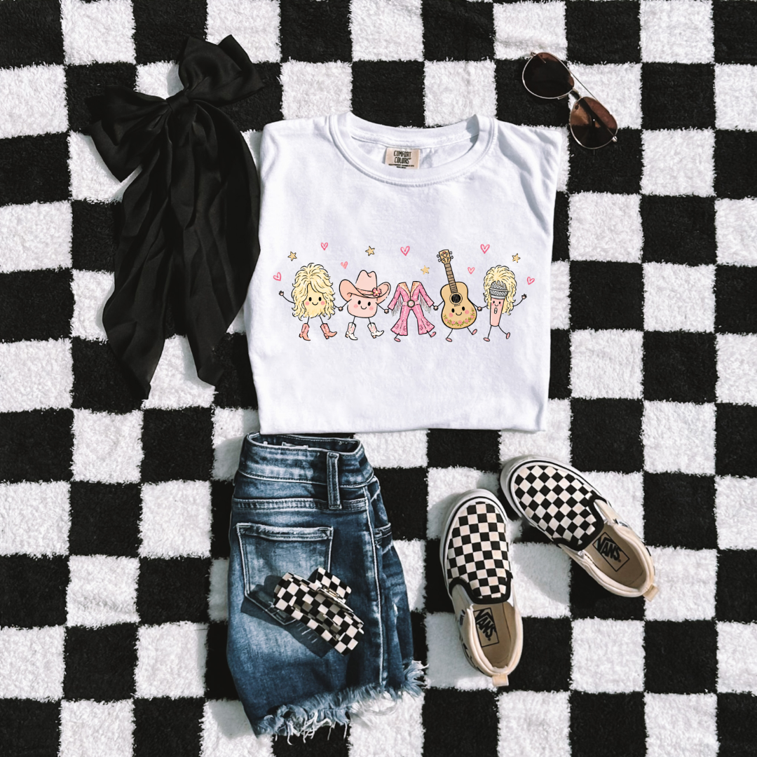 Dancing Dolly Youth Graphic Tee & Crewneck