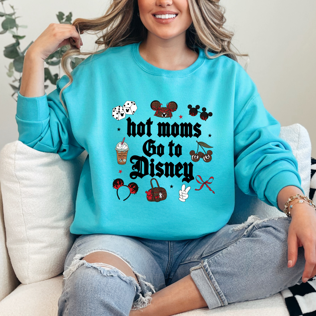 Hot moms Disney Graphic Tee & Crewneck