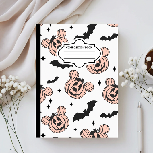 Magic Pumpkin Custom Composition Notebook