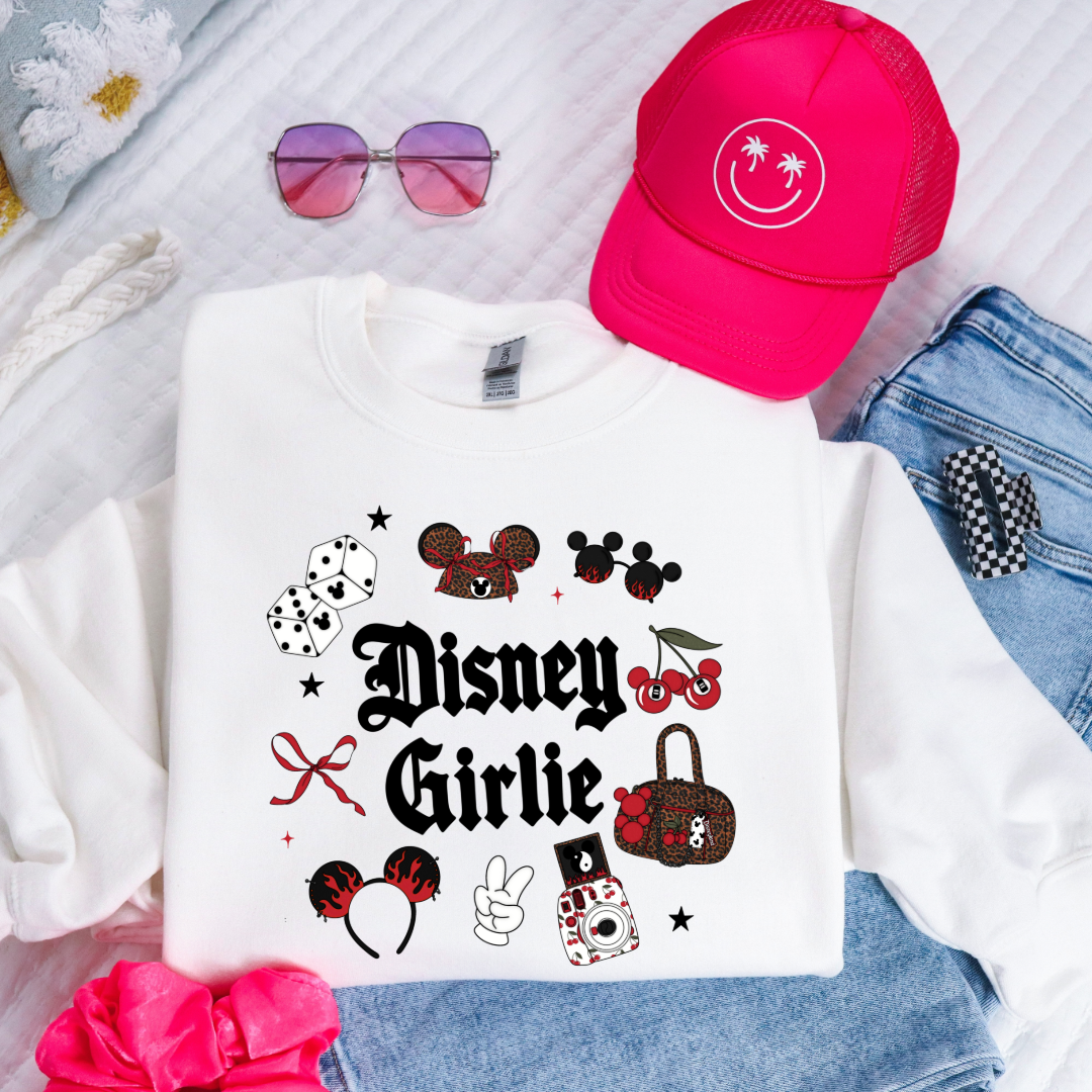 Disney Girlie Youth Graphic Tee & Crewneck