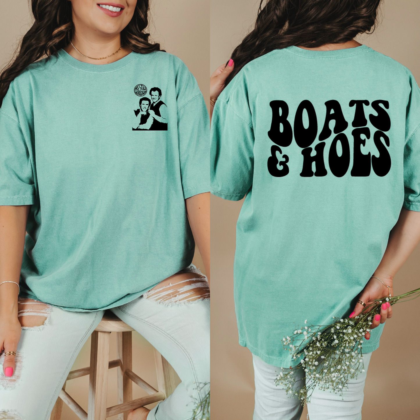 Step Brothers Boats & Hoes Graphic Tee