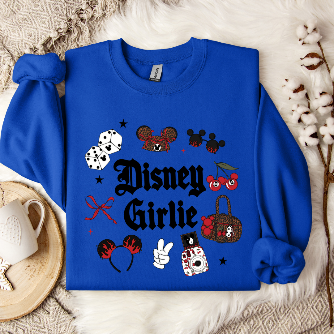 Disney Girlie Graphic Tee & Crewneck