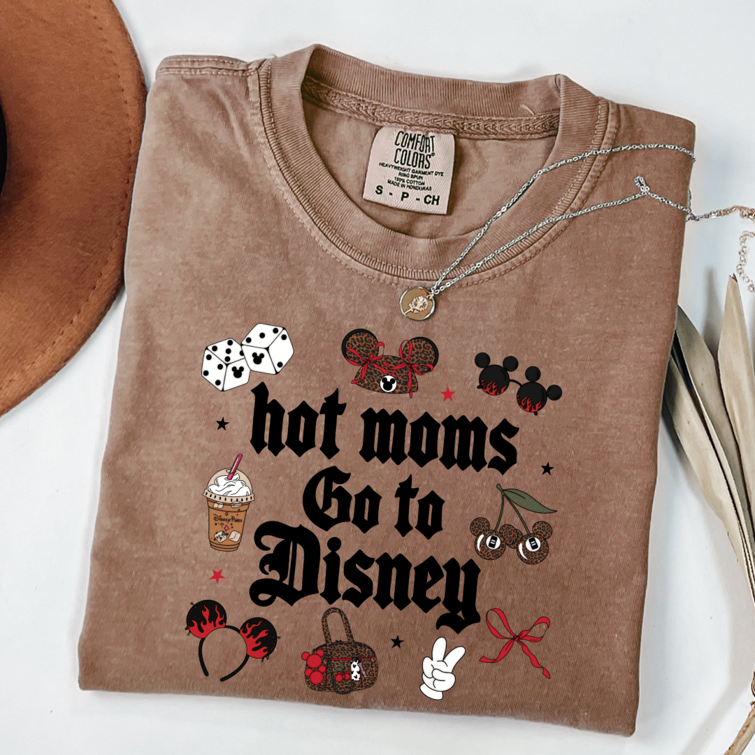 Hot moms Disney Graphic Tee & Crewneck