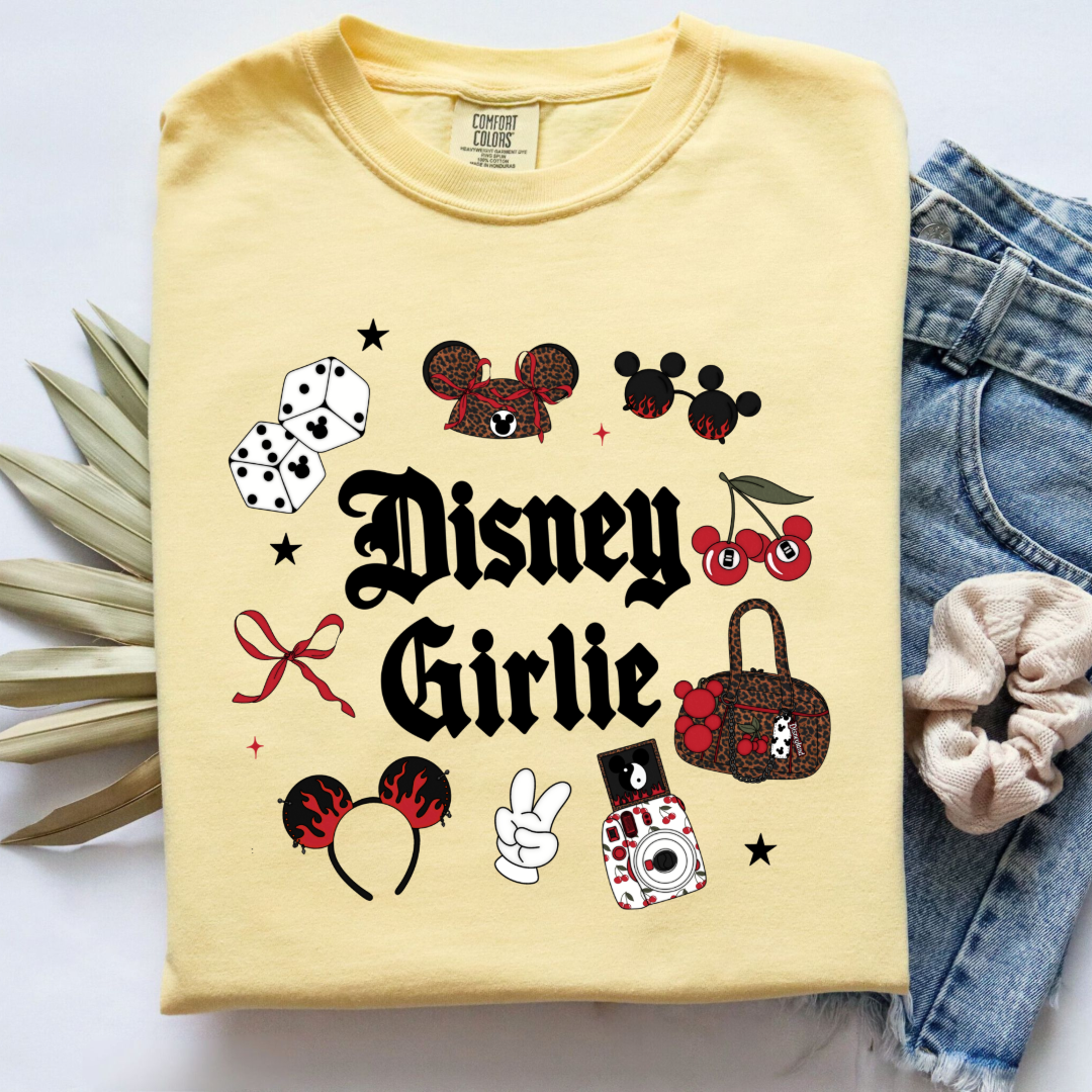 Disney Girlie Graphic Tee & Crewneck