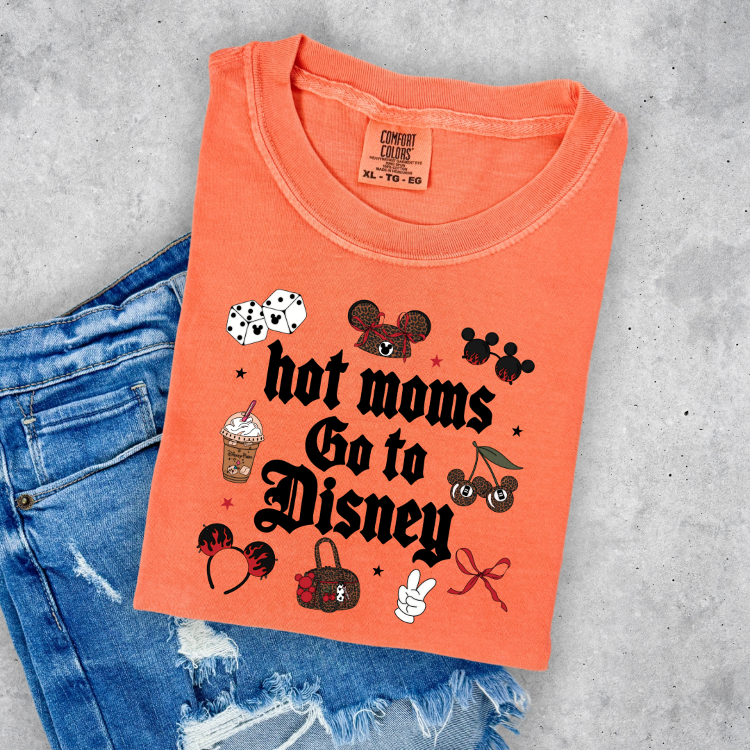 Hot moms Disney Graphic Tee & Crewneck