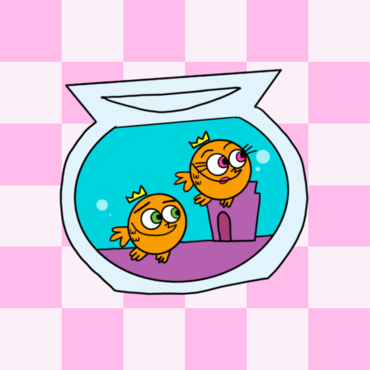 Pixie GodParents Stickers