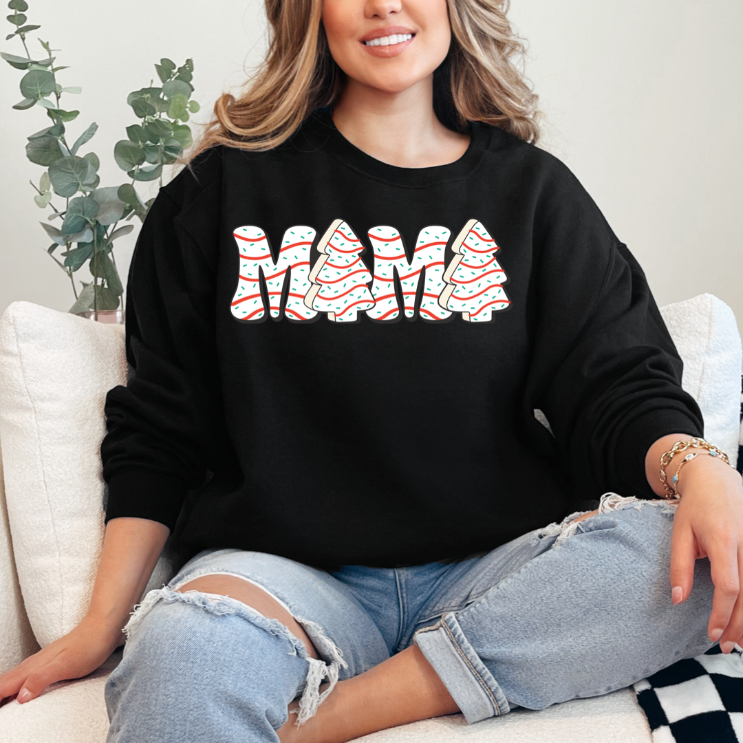 Christmas Tree Cakes Mama Crewneck & Hoodie