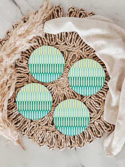 Lucky Girl Car Coasters