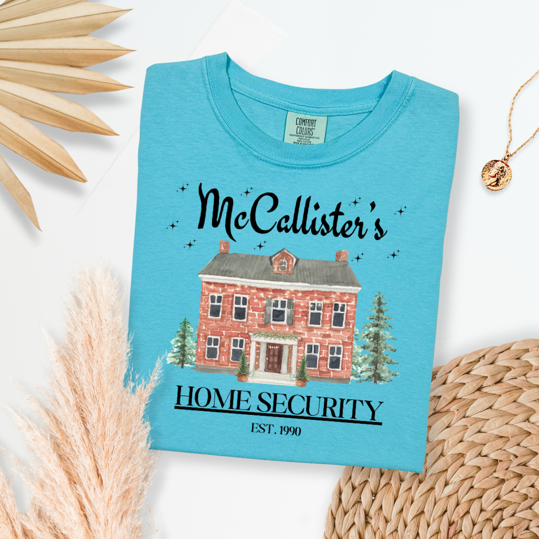 McCallister's Home Security Graphic Tee