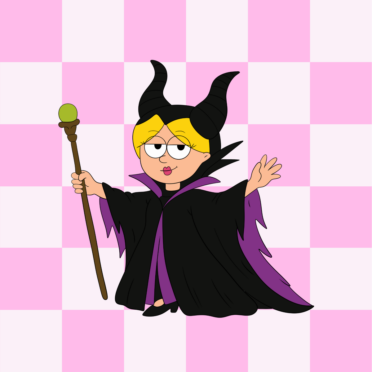 A Bitch that likes to Dress up Stickers