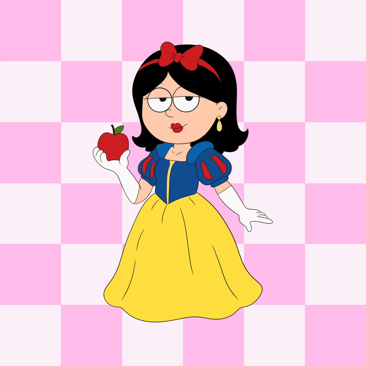 A Bitch that likes to Dress up Stickers