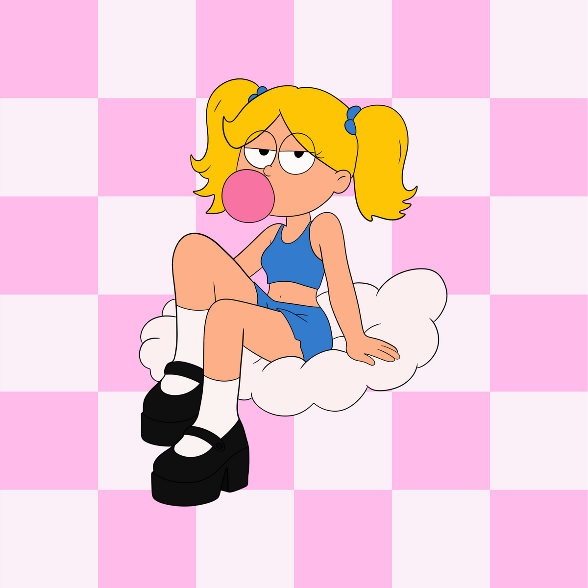 A Bitch that likes to Dress up Stickers