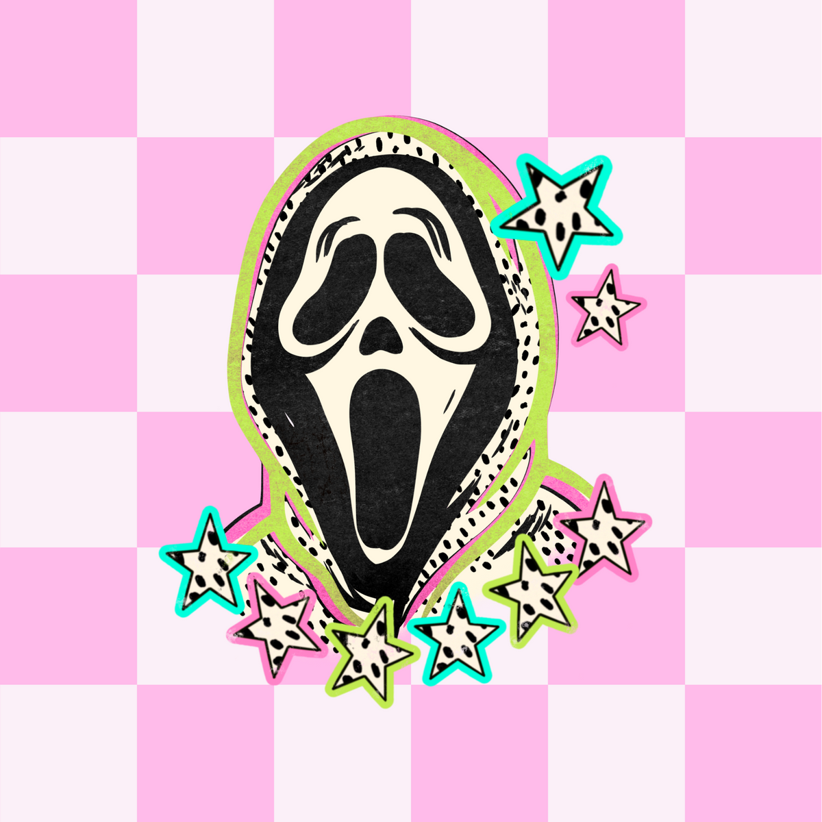 gHOEstface Stickers