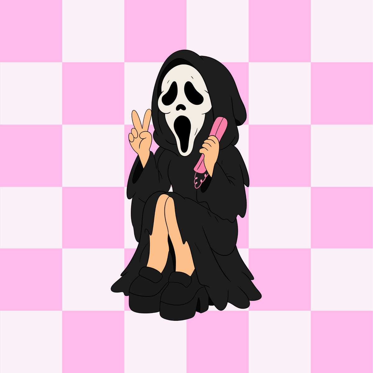 gHOEstface Stickers