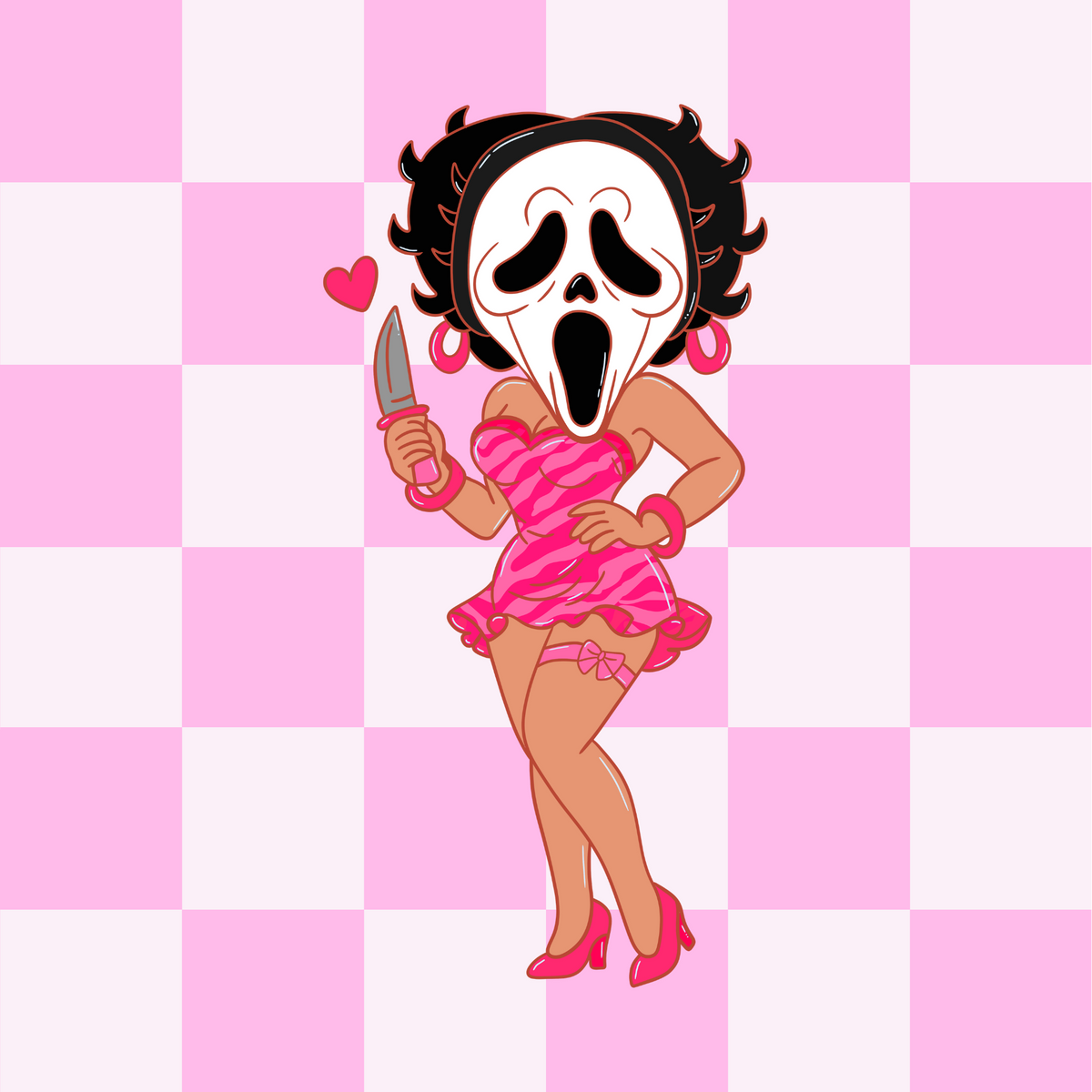gHOEstface Stickers