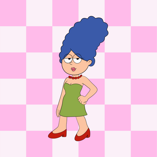 A Bitch that likes to Dress up Stickers