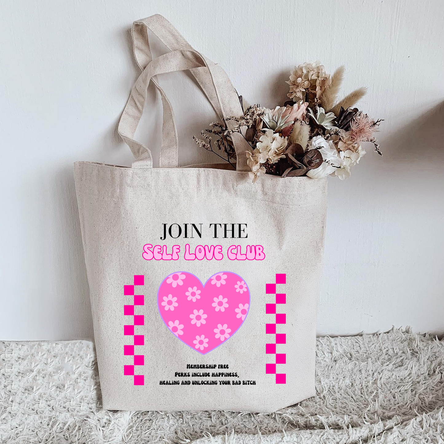 Self Love Club Tote Bag