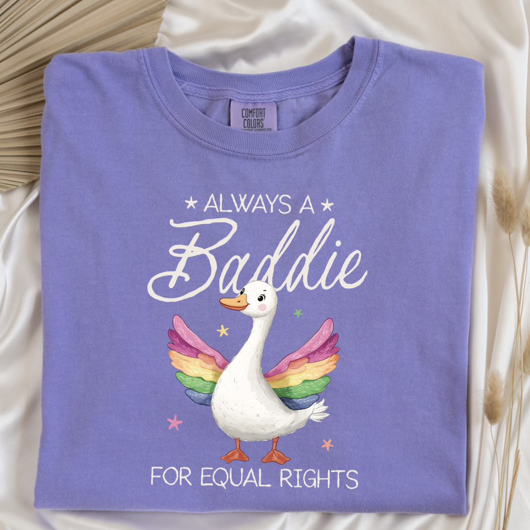 Always A Baddie Graphic Tee & Crewneck
