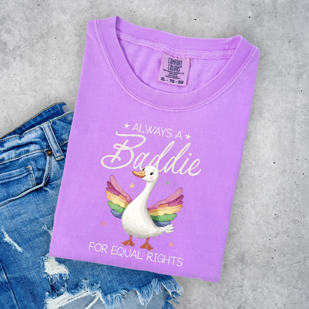 Always A Baddie Graphic Tee & Crewneck