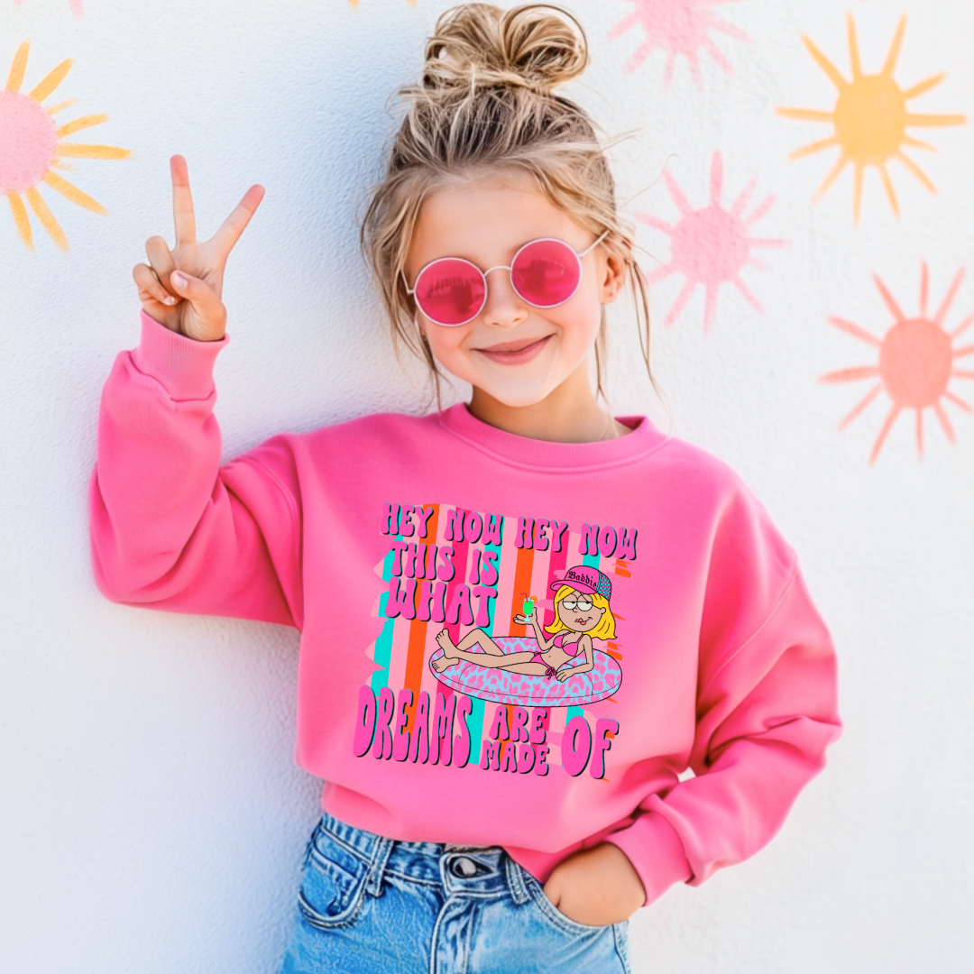 What Dreams Are Made of Youth Graphic Tee & Crewneck