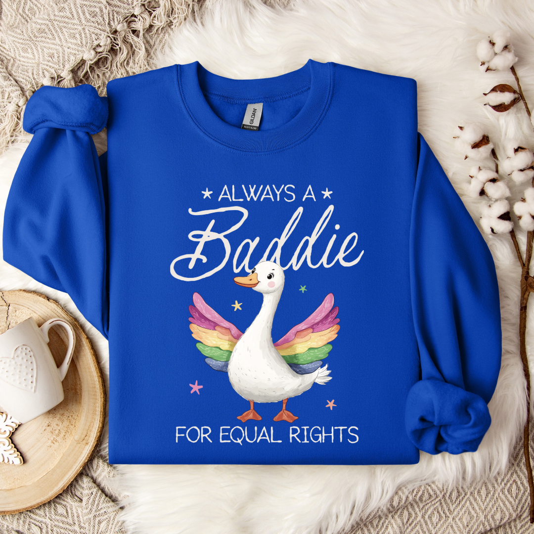 Always A Baddie Graphic Tee & Crewneck