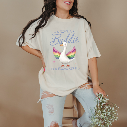 Always A Baddie Graphic Tee & Crewneck