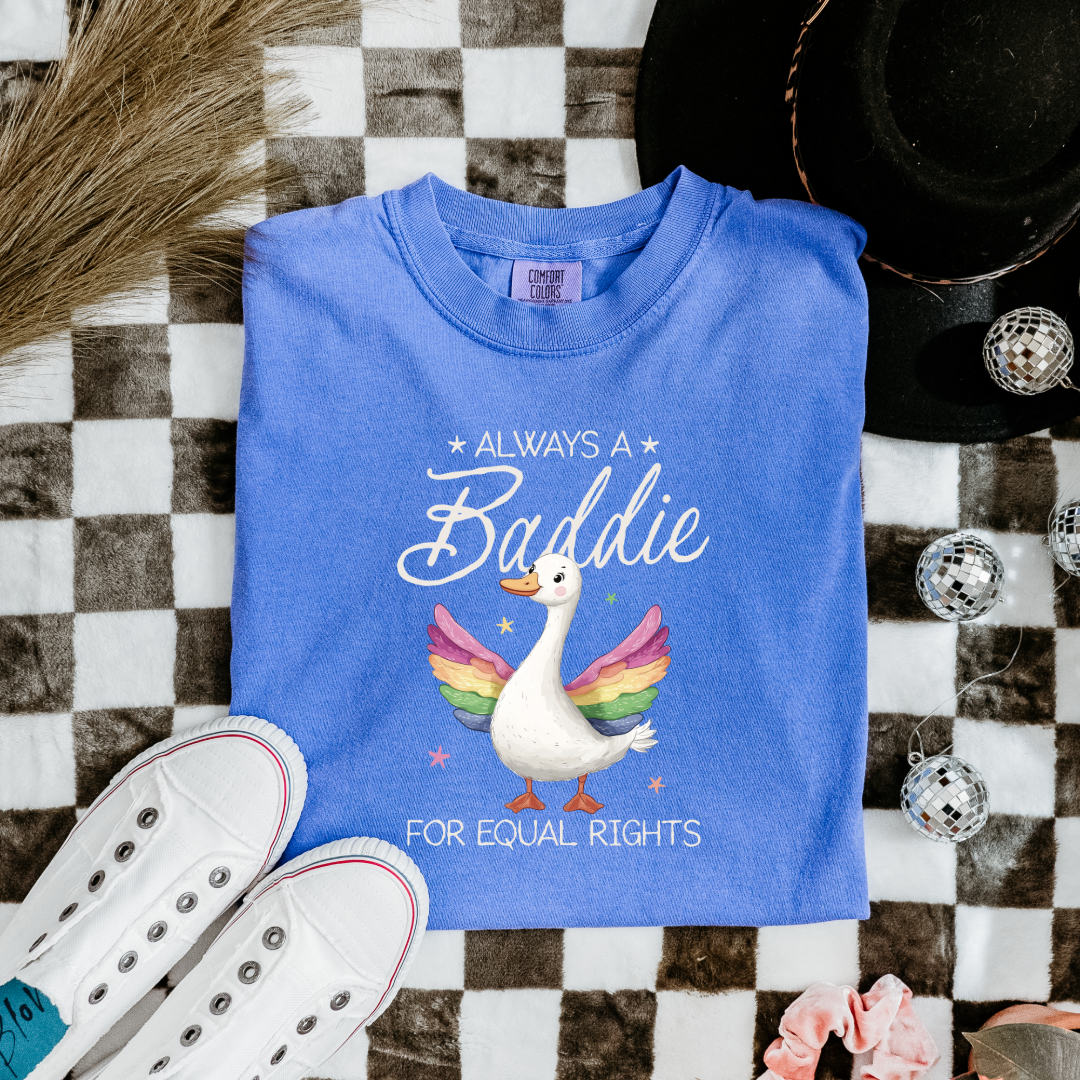 Always A Baddie Graphic Tee & Crewneck