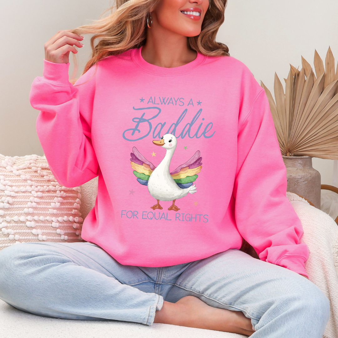 Always A Baddie Graphic Tee & Crewneck