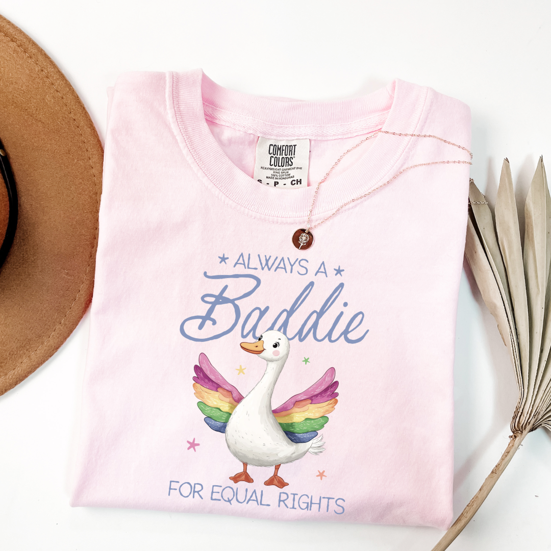 Always A Baddie Graphic Tee & Crewneck