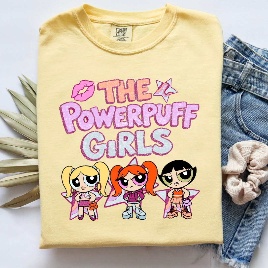 The Powderpuff Girls Graphic Tee & Crewneck
