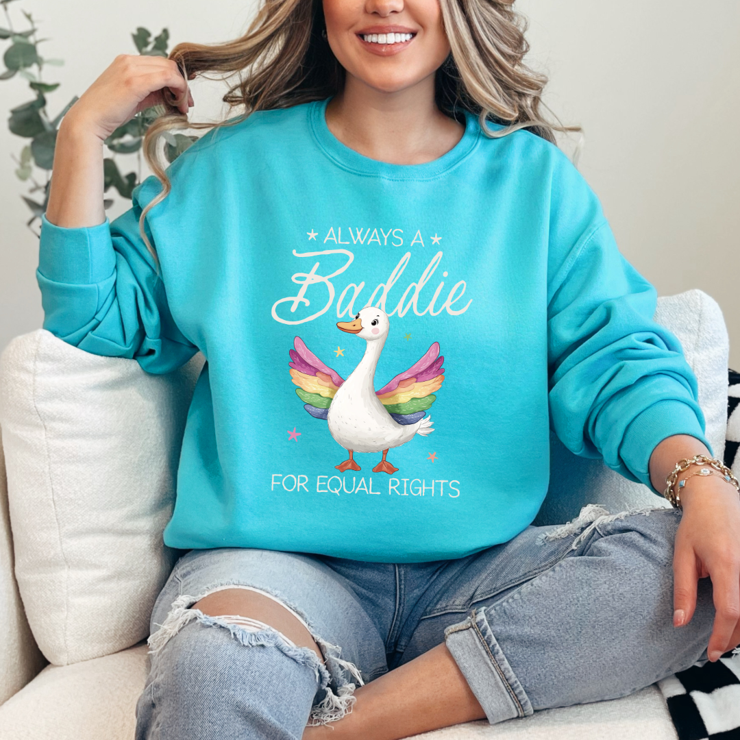 Always A Baddie Graphic Tee & Crewneck