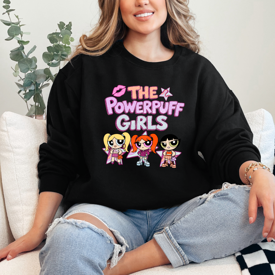 The Powderpuff Girls Graphic Tee & Crewneck