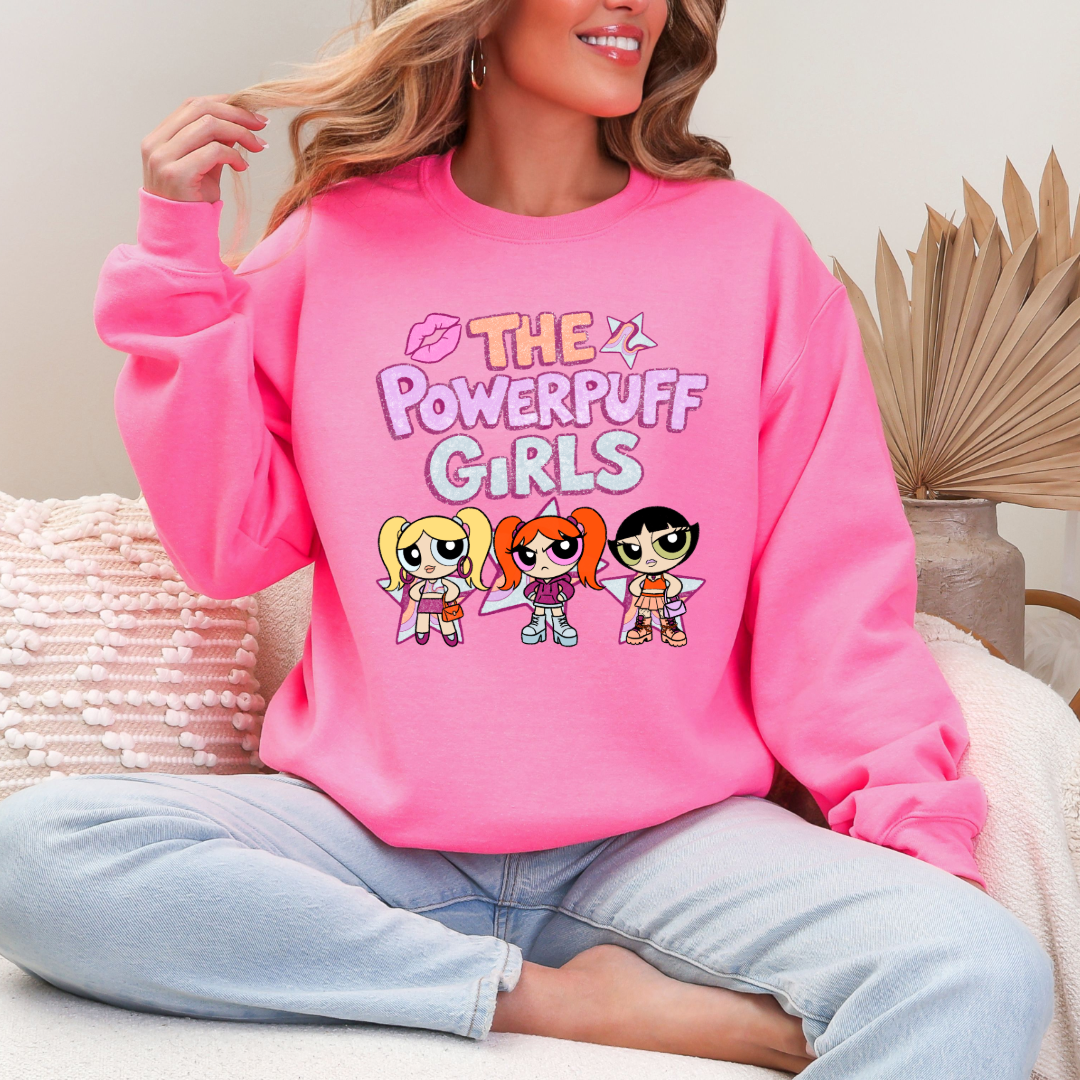 The Powderpuff Girls Graphic Tee & Crewneck