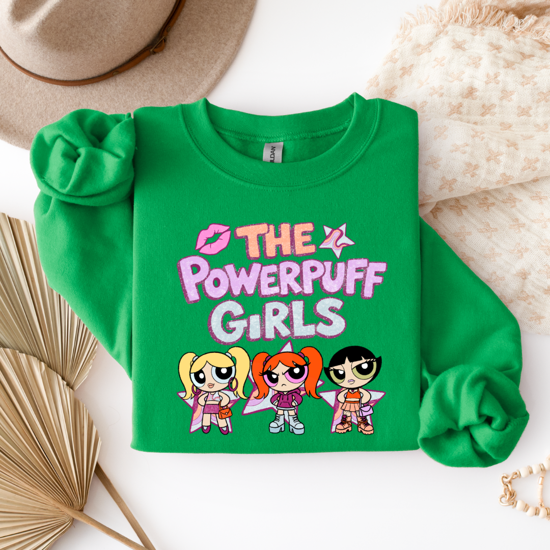 The Powderpuff Girls Graphic Tee & Crewneck