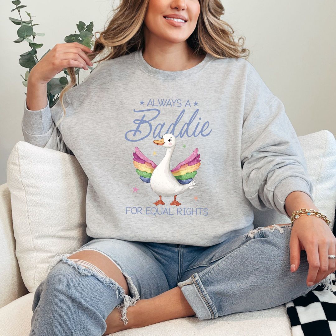 Always A Baddie Graphic Tee & Crewneck