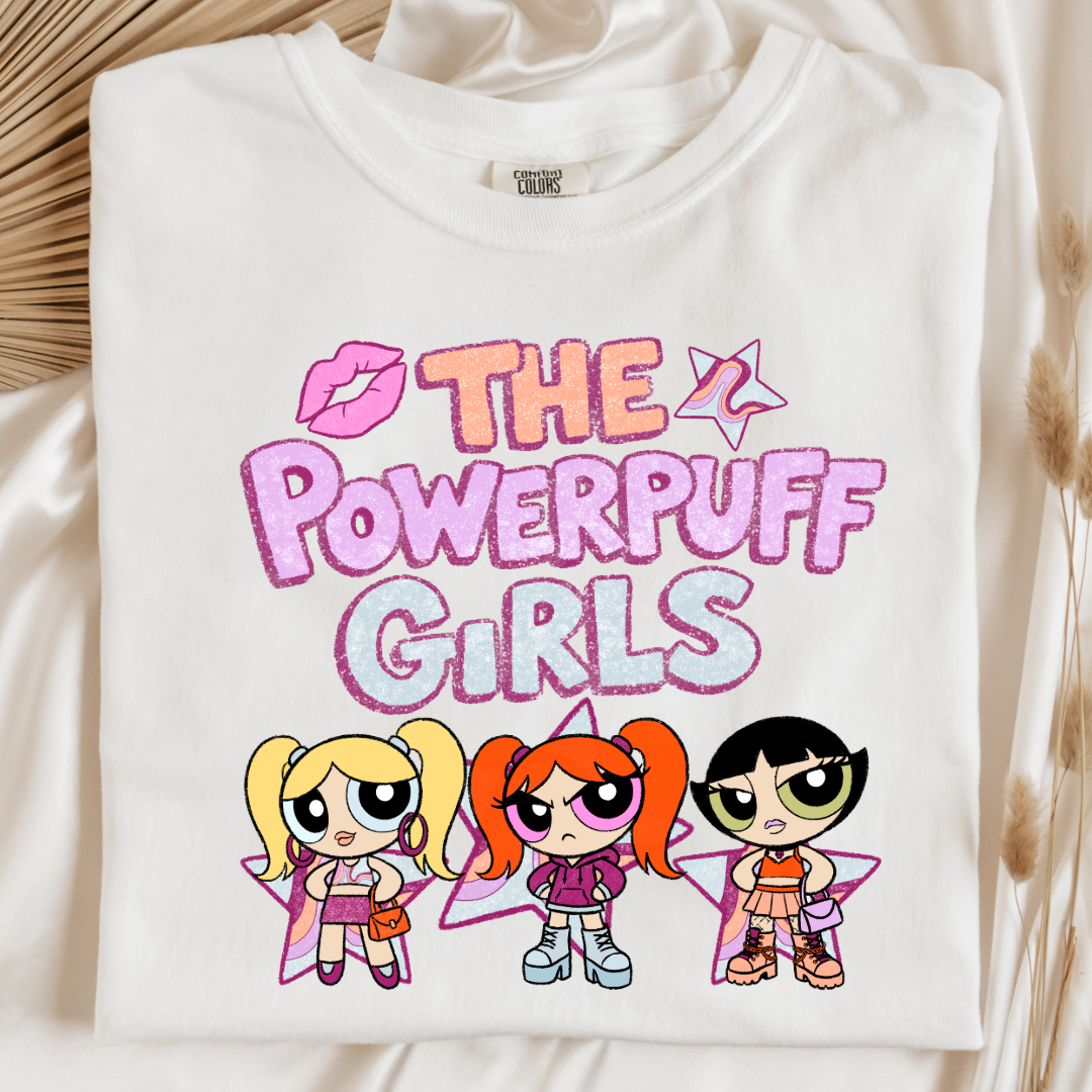 The Powderpuff Girls Graphic Tee & Crewneck