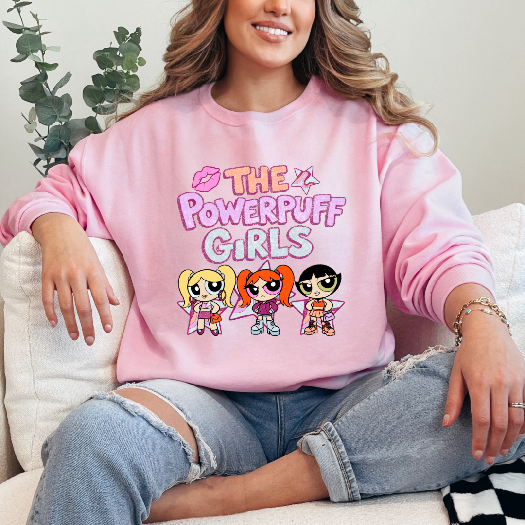 The Powderpuff Girls Graphic Tee & Crewneck