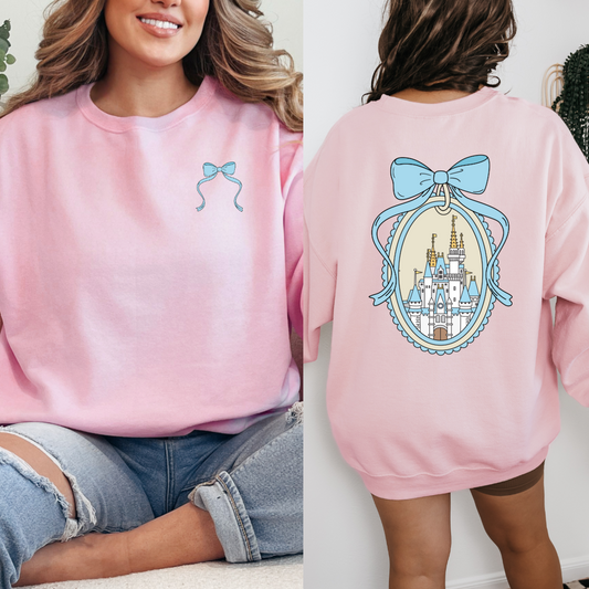 Blue Castle Coquette Crewneck & Hoodie