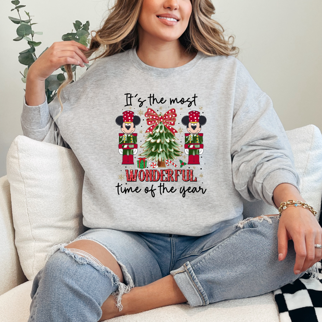 It's The Most Wonderful Time Of The Year Disney Crewneck & Hoodie