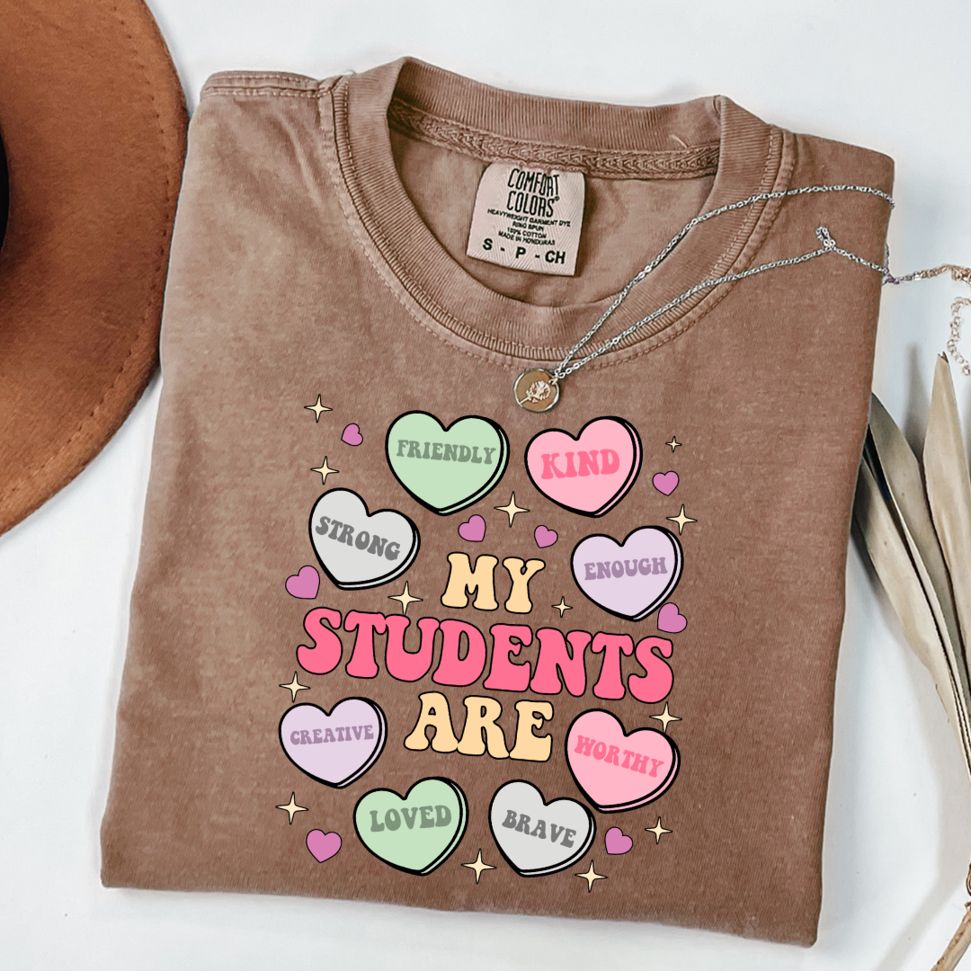 My Students Are Candy Hearts Graphic Tee